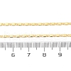 Brass Link Chain Necklaces for Women NJEW-D302-12G-4
