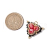 Glass Seed Beads Triangle Pendants PALLOY-MZ00452-3