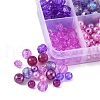 375Pcs 10 Style Round Transparent & Imitation Pearl Acrylic Beads OACR-FS0001-16-4