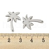 Non-Tarnish 304 Stainless Steel Connector Charms STAS-P344-05P-3