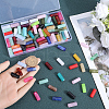 SOFPLATE 100Pcs Imitation Gemstone Acrylic Beads OACR-SP0001-05D-3