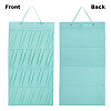 Soft Felt Large Capacity Hair Clips Storage Hangers AJEW-WH0332-92A-4
