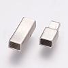 Tarnish Resistant 304 Stainless Steel Bayonet Clasps STAS-K145-16P-4