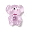 Translucent Resin Decoden Cabochons RESI-M039-04C-1