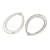 Oval Tibetan Style Alloy Pendants FIND-M082-03AS-2
