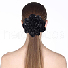 Polyester Flower Brooches JEWB-WH0021-54A-5