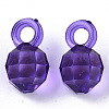 Transparent AS Plastic Pendants TACR-T019-002-3