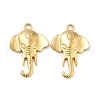 Ion Plating(IP) 304 Stainless Steel Pendants STAS-H172-09G-2