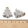 Christmas Tree Polymer Clay Rhinestone Beads CLAY-NH0001-10B-3