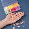 1500Pcs 10 Colors Light Colors Handmade Polymer Clay Beads CLAY-YW0001-37A-6