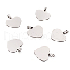 201 Stainless Steel Stamping Blank Tag Pendants STAS-TA0004-03-2
