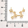 Brass Micro Pave Cubic Zirconia Pendants KK-N261-120G-G-3