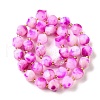 Natural Quartz Dyed Beads Strands G-U023-A02-09-3