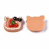 Opaque Epoxy Resin Cabochons CRES-S358-54-3