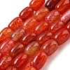 Natural Dragon Veins Agate Beads Strands G-A223-D11-01D-2
