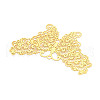 Brass Filigree Big Pendants KKC-T003-08G-2