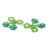 Glass Beaded Pendants GLAA-C028-08F-3
