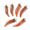 Natural Red Aventurine Pendants G-S356-12C-1