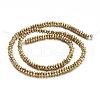Non-magnetic Synthetic Hematite Beads Strands G-P218-28-G-2