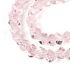 Transparent Glass Beads Strands GLAA-N018-4mm-08-3