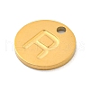 Ion Plating(IP) 304 Stainless Steel Pendants FIND-M017-02G-R-2