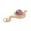 Natural Amethyst Pendants G-E088-05G-05-2