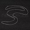 Non-Tarnish 304 Stainless Steel Rope Chain Necklaces NJEW-L437-01-3