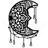 Iron Wall Art Decorations HJEW-WH0067-085-1