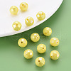 Opaque Acrylic Beads TACR-S154-10F-08-3