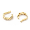 Clear Cubic Zirconia Infinity Cuff Earrings EJEW-G295-09G-2
