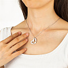 Non-Tarnish Stainless Steel Pendant Necklaces FZ5872-2-3