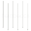 6Pcs 6 Style Stainless Steel Long Glue Dispensing Needles STAS-FG0001-06-1