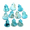 Dyed Natural Freshwater Shell Pendants BSHE-G034-11B-1