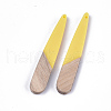 Resin & Walnut Wood Pendants RESI-S358-40E-2