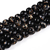 Baking Painted Glass Beads Strands DGLA-N010-10mm-10-1