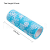 Snowflake Deco Mesh Ribbons OCOR-BC0006-05L-4