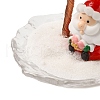Christmas Natural Rose Quartz Chips Tree Decorations DJEW-K028-02B-4