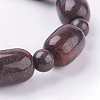 Natural Mixed Stone Beads Stretch Bracelets BJEW-K164-D-3