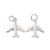 Rack Plating Brass Charms X-ZIRC-C042-09P-3