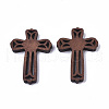 Natural Wood Cabochons X-WOOD-R266-01-2