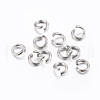 Tarnish Resistant 304 Stainless Steel Open Jump Rings X-STAS-H437-3.5x0.7mm-1