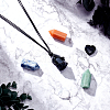  10PCs 10 Style Natural Stone Beads G-NB0003-61-2