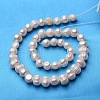 Potato Natural Cultured Freshwater Pearl Beads Strands PEAR-E007-8-9mm-2