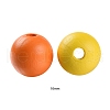 160Pcs 4 Colors Farmhouse Country and Rustic Style Painted Natural Wood Beads WOOD-LS0001-01L-3