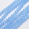 Natural & Dyed Malaysia Jade Bead Strands X-G-A146-8mm-A20-3