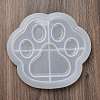 DIY Cat Paw Print Tray Silicone Molds DIY-G113-07-3