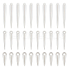 Unicraftale 240Pcs 3 Styles CCB Plastic Pendants KY-UN0001-04-1