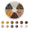   420Pcs 6 Colors Iron Spacer Beads IFIN-PH0002-23-1