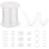   180Pcs 6 Style Plastic Buckles FIND-PH0006-92-1