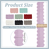 12 Yards 8 Colors Cotton Lace Trim OCOR-FG0002-64-2